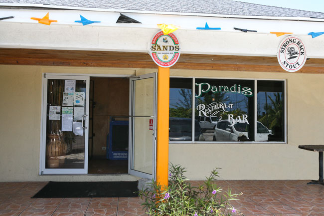 Paradis Restaurant & Bar on San Salvador is in The Bahamas