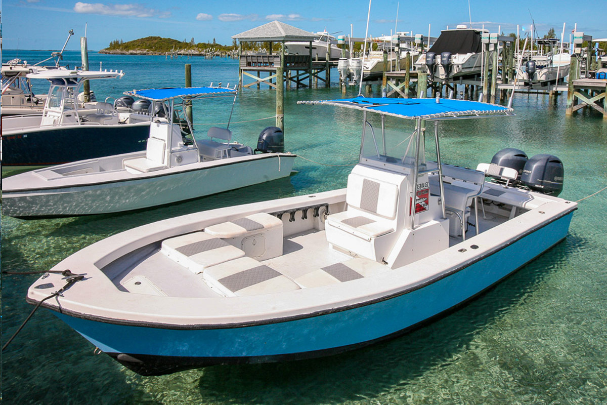 Boat rental in Great Guana Cay
