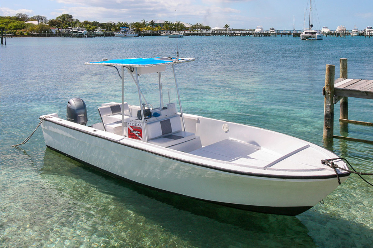 Boat rental in Great Guana Cay
