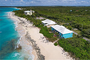 Beachfront Home on San Salvador