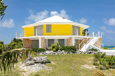Beachfront Home for sale on San Salvador, The Bahamas