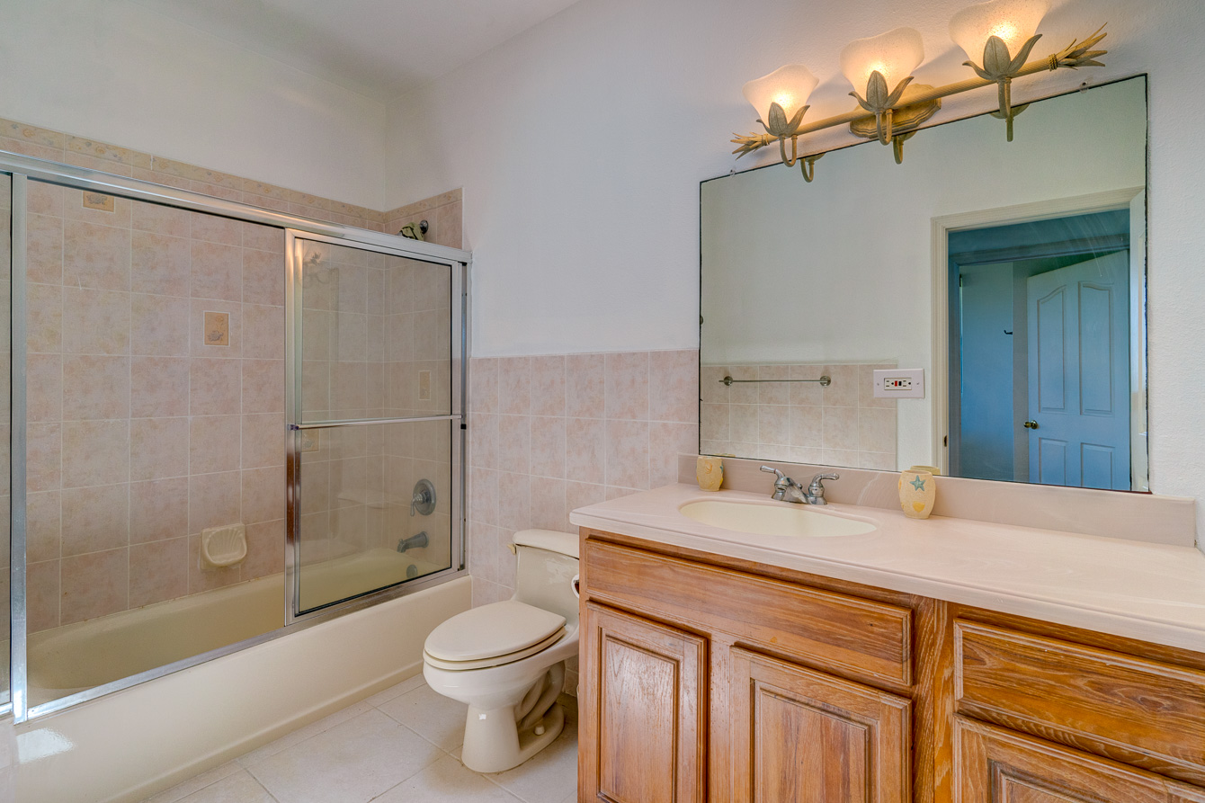 Bathroom for Guestroom 2 at The Family Beach House on San Salvador