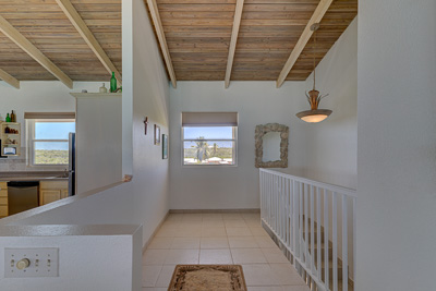 The hall on the main floor The Family Beach House on San Salvador 