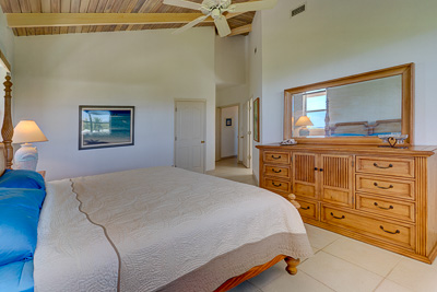 Bedroom 2 at The Family Beach House on San Salvador