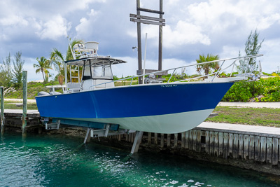 The boat that comes with the additional package