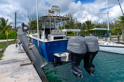 The boat that comes with the additional package