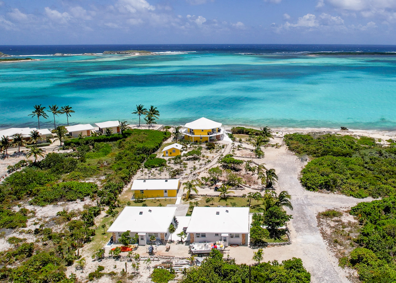 Beachfront Home for sale on San Salvador, The Bahamas