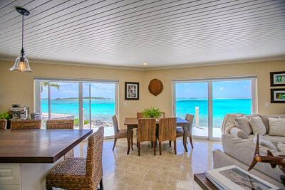 Beachfront Home for sale on San Salvador, The Bahamas