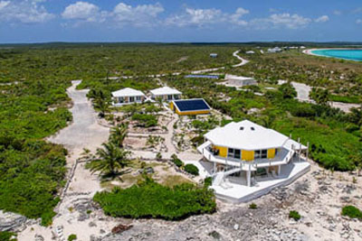 Beachfront Home for sale on San Salvador, The Bahamas