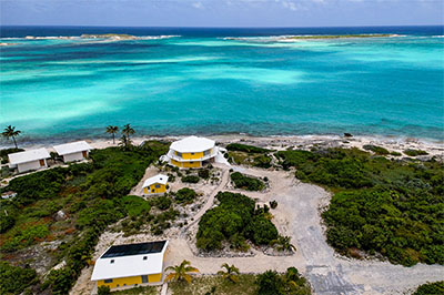 Beachfront Home for sale on San Salvador, The Bahamas