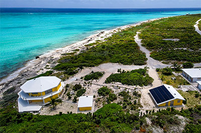 Beachfront Home for sale on San Salvador, The Bahamas