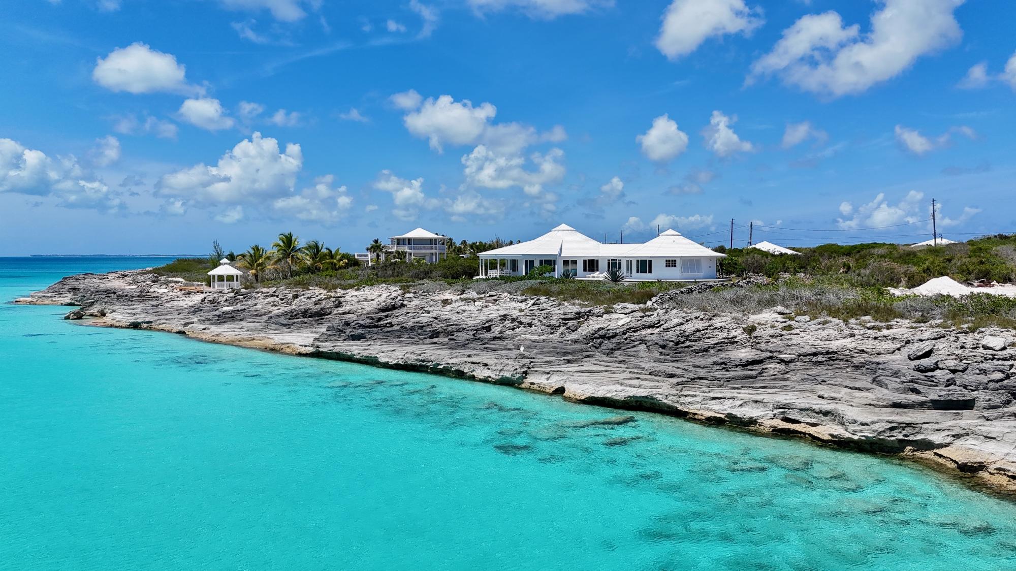 Oceanfront Home for sale on San Salvador, The Bahamas